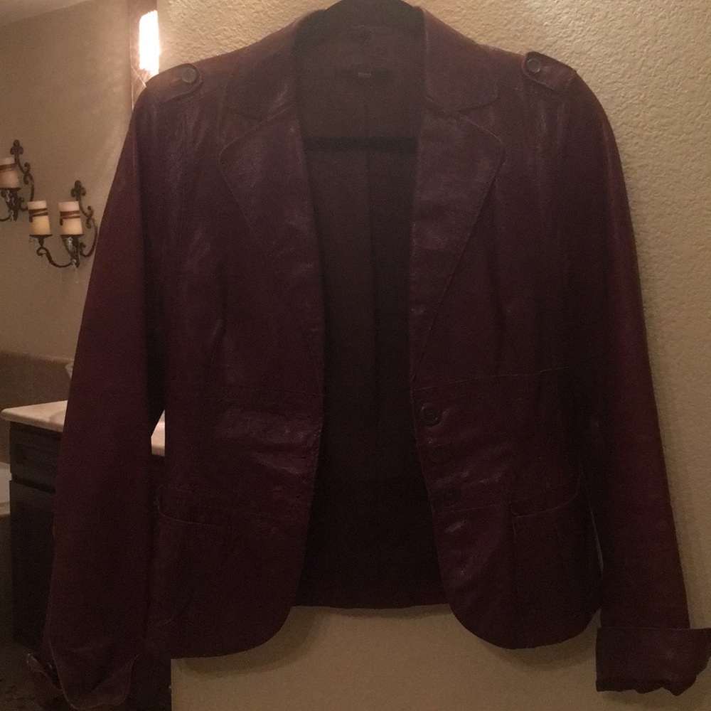 Hugo Boss Leather Jacket